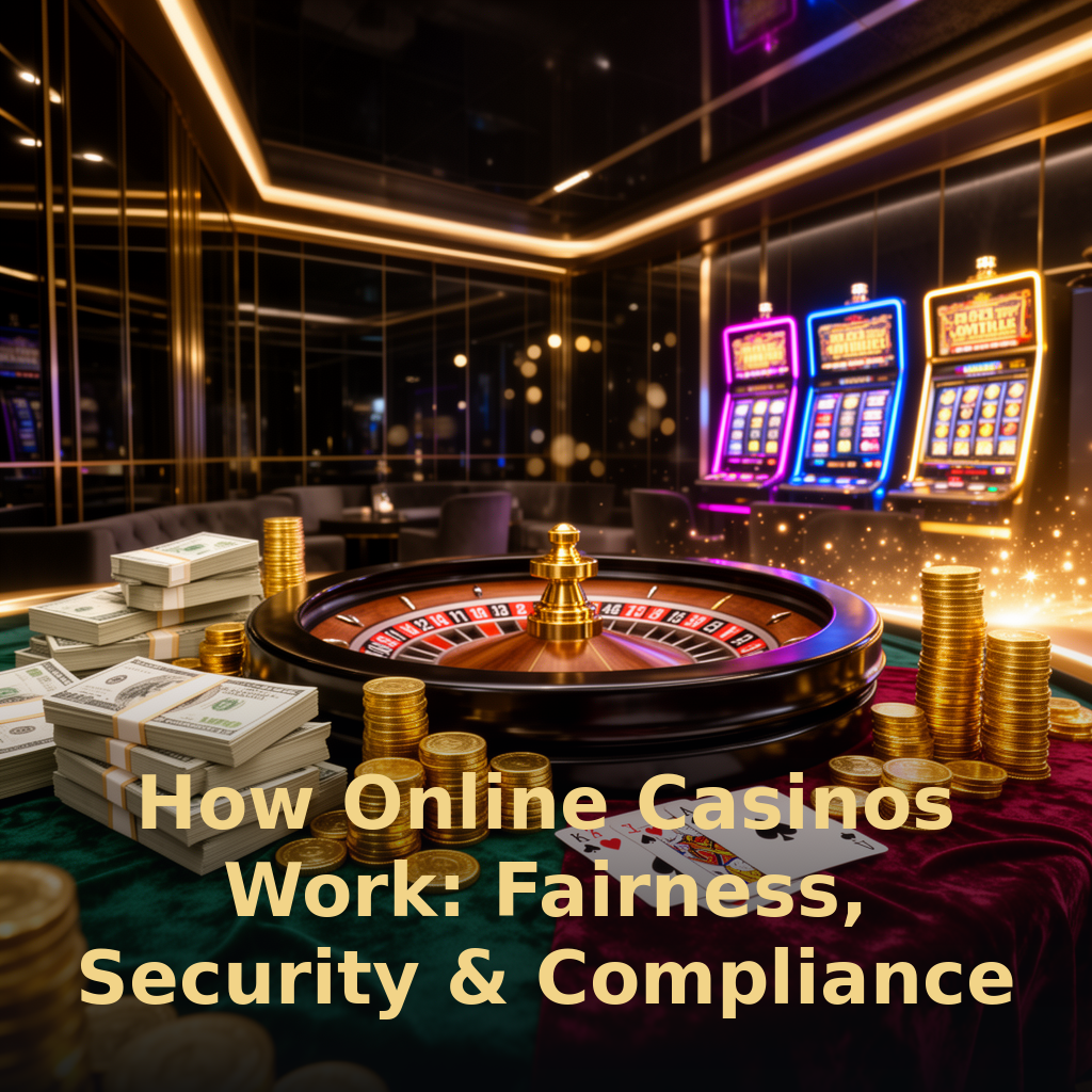 How Online Casinos Work: Fairness, Security & Compliance